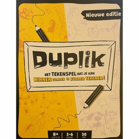 Duplik – Nieuwe Editie - partyspel / tekenspel | Zygomatic