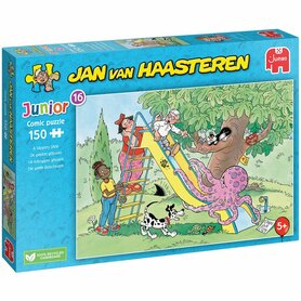 De Gladde Glijbaan – Jan van Haasteren Junior (150) – Kinderpuzzel – Jumbo