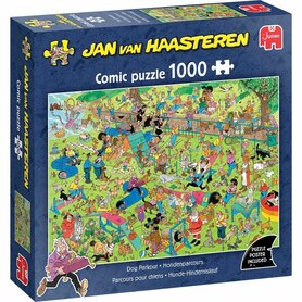 Jan van Haasteren - Hondenparcours - puzzel met 1000 stukjes - Jumbo