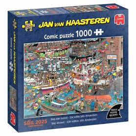 Jan van Haasteren – Stap aan boord – 10e editie SAIL Amsterdam (1000) – Legpuzzel – Jumbo