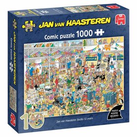 Jan van Haasteren – Studio 10 years (1000) – Legpuzzel – Jumbo
