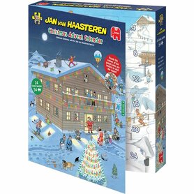 Jan van Haasteren Christmas Advent Kalender 2025 – Puzzel adventskalender – Jumbo