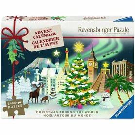Christmas Around the World – Puzzel adventskalender 2025 – Ravensburger