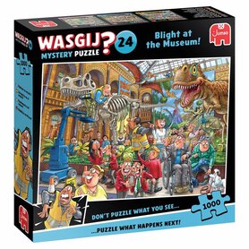 Wasgij – Mystery Puzzle 24 – Paniek in het museum! (1000) – Legpuzzel – Jumbo