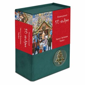 Houten kerstpuzzel – Merry Christmas Market (50) – Tucker’s Fun Factory