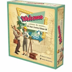 Welcome To... (FRANSE VERSIE) – flip-and-write spel – Blue Cocker