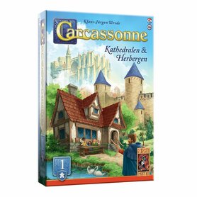 Carcassonne: Kathedralen & Herbergen – Uitbreiding 1 – 999 Games
