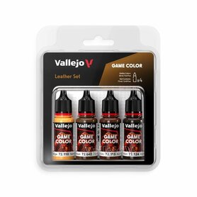 Game Color Set: Leather – Verfset – Vallejo