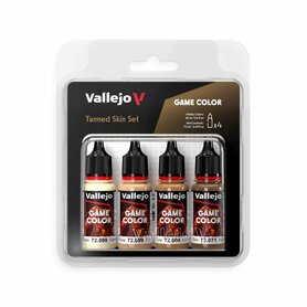 Game Color Set: Tanned Skin – Verfset – Vallejo