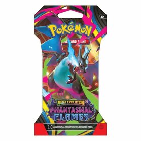 Pokémon Mega Evolution Phantasmal Flames – Sleeved Booster – The Pokémon Company