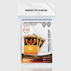 Perfect Fit Inner Sleeves (64x89) – perfect fit sleeves (200) – Phoenix Shield