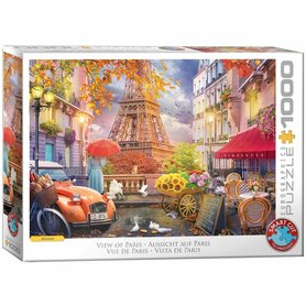View Of Paris - Smart Cut 1000-Piece Jigsaw Puzzle – Jigsaw puzzle – Eurographics
