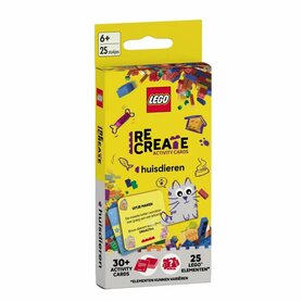 Lego Re Create Activity Cards: Huisdieren – Activiteitenkaarten – Standaard Uitgeverij