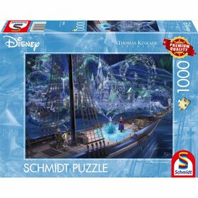 Disney: Frozen, Liefde en Magie - Thomas Kinkade (1000) – Puzzle – Schmidt Spiele