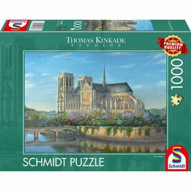 Notre Dame - Thomas Kinkade (1000) – Legpuzzel – Schmidt Spiele