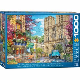 Notre Dame Afternoon - Dominic Davison - Smart Cut (1000) – Legpuzzel – Eurographics