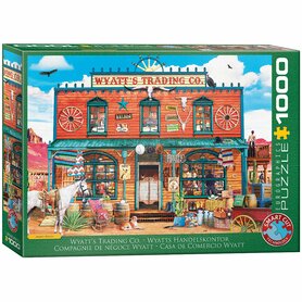 Western General Store - Smart Cut (1000) – Legpuzzel – Eurographics