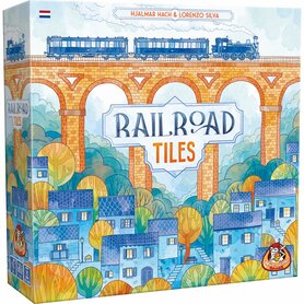 Railroad Tiles – tegellegspel met spoorwegen – White Goblin Games