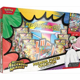 Pokémon Mega Evolution - Ascended Heroes – Premium Poster Collection Mega Gardevoir – The Pokémon Company