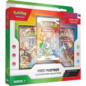 Pokémon First Partner (Series 1) – Illustration Collection – The Pokémon Company