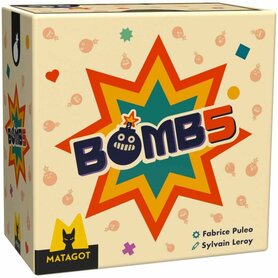 Bomb5 – Tactisch tegellegspel met kettingreacties – Matagot