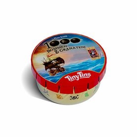 Tiny Tins: 1000 Bommen en Granaten – Compact dobbelspel – 999 Games