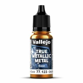 Imperial Gold 18 ml - True Metallic Metal Base – Metallic acrylverf – Vallejo