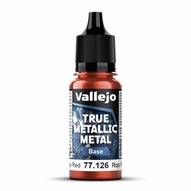 Ruby Red 18 ml - True Metallic Metal Base – Metallic acrylverf – Vallejo