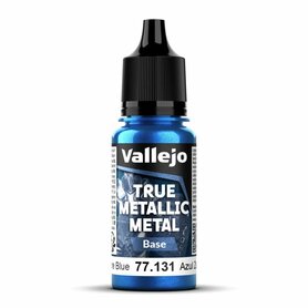 Sapphire Blue 18 ml - True Metallic Metal Base – Metallic acrylverf – Vallejo