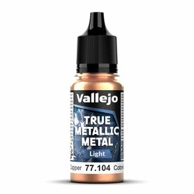 Ancient Copper 18 ml - True Metallic Metal Light – Metallic acrylverf – Vallejo
