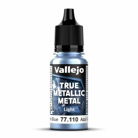 Ultramarine Blue 18 ml - True Metallic Metal Light – Metallic verf – Vallejo