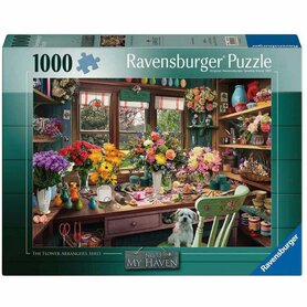 My Haven No.13 (1000): Flower Arranger's Shed – Legpuzzel – Ravensburger