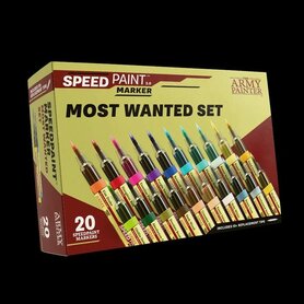 Speedpaint Marker 2.0 - Most Wanted Set – Miniatuurverfmarkerset – The Army Painter