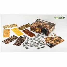Golden Autumn Glade Basing Box – Basing Set – GamersGrass