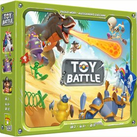 (ZWAAR BESCHADIGD) Toy Battle (NL) – Tweespelerspel – Repos Production