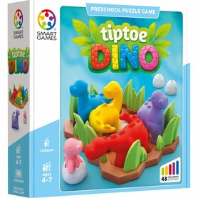 Tiptoe Dino (4+) – 3D-logicaspel – SmartGames