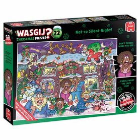 Wasgij Christmas 22 – Niet zo'n stille nacht! – Legpuzzelset 2x1000 – Jumbo