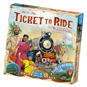 Ticket To Ride - Map Collection: India & Zwitserland