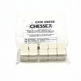Dobbelstenen D6 Blanco (10 stuks)