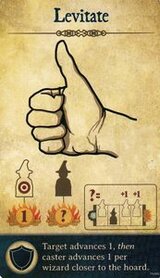 Promo D&D Rock, Paper, Wizard: Levitate