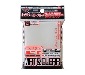 KMC Sleeves (Character Sleeve Guard: Mat & Clear): Standard (69x94mm) - 60 stuks