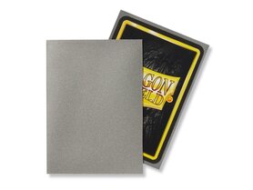 Dragon Shield Card Sleeves: Standard Matte Silver (63x88mm) - 100 stuks