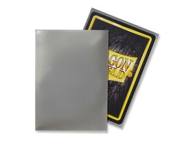 Dragon Shield Card Sleeves: Standard Silver (63x88mm) - 100 stuks