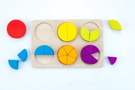 Sorteerbord Geometrische Partjes