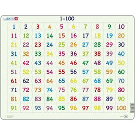 Puzzel LARSEN: Cijfers 1-100