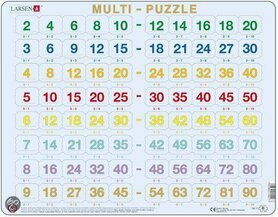 Puzzel LARSEN: Tafels (80)