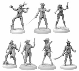 Dead Men Tell No Tales: Miniatures Pack