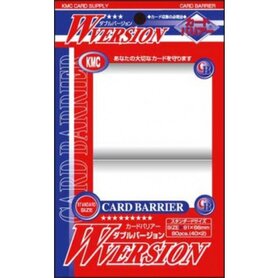 KMC Sleeves: W Version (91x66mm) - 80 stuks