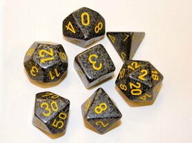 Dobbelstenen Urban Camo Speckled Polydice (7 stuks)