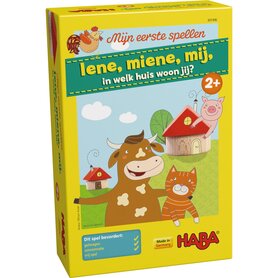 Mijn Eerste Spellen: Iene, Miene, Mij, in welk huis woon jij? (2+)